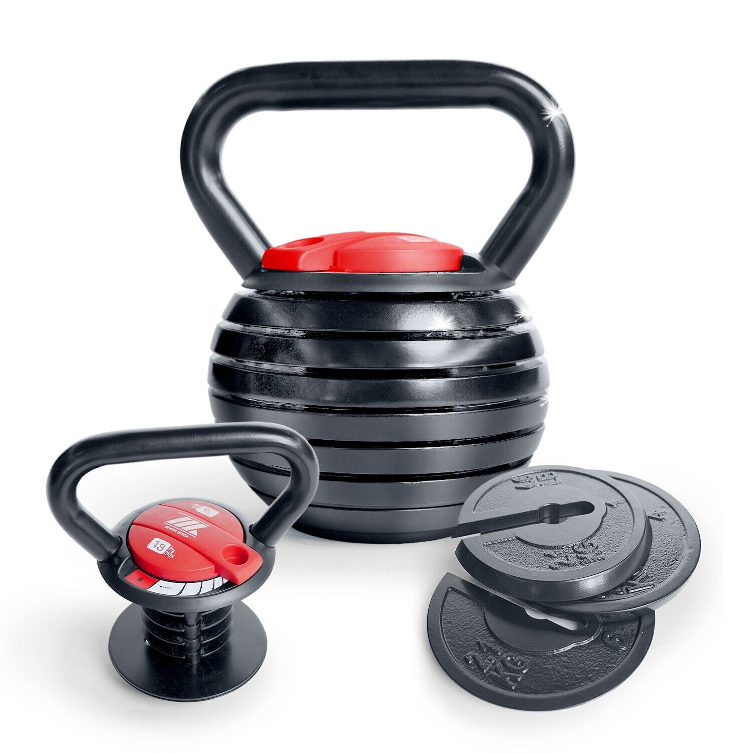 Kettlebell regolabile: da valutare con attenzione l&rsquo;impugnatura triangolare che per molti esercizi potrebbe non risultare comoda